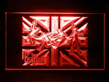 The Beatles England Jump LED Neon Sign USB - Red - TheLedHeroes