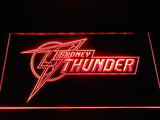 Sydney Thunder LED Neon Sign Electrical - Red - TheLedHeroes