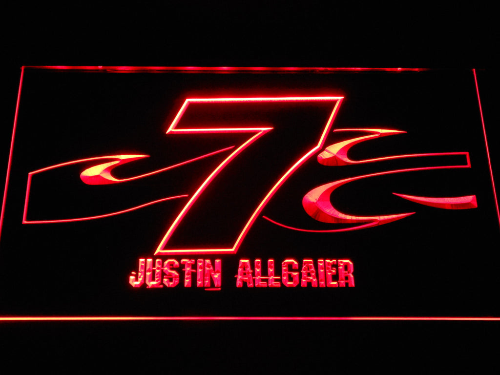 Justin Allgaier LED Sign -  - TheLedHeroes