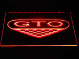 Pontiac GTO LED Neon Sign Electrical - Red - TheLedHeroes