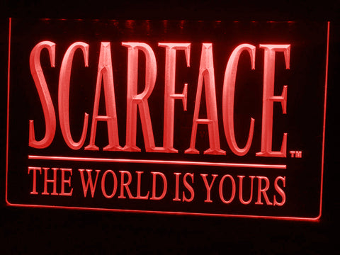 FREE Scarface The World is Yours LED Sign -  - TheLedHeroes