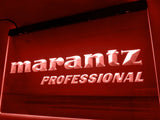 Marantz Professional Audio Theater LED Neon Sign USB - Red - TheLedHeroes