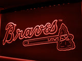 FREE Atlanta Braves LED Sign - Red - TheLedHeroes