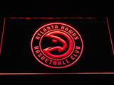 Atlanta Hawks 2 LED Neon Sign USB - Red - TheLedHeroes