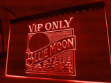 FREE Blue Moon VIP Only (2) LED Sign - Red - TheLedHeroes