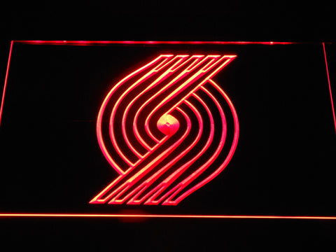 Portland Trail Blazers 2 LED Sign - Red - TheLedHeroes
