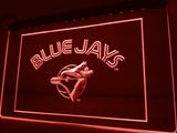 Toronto Blue Jays (8) LED Neon Sign USB - Red - TheLedHeroes