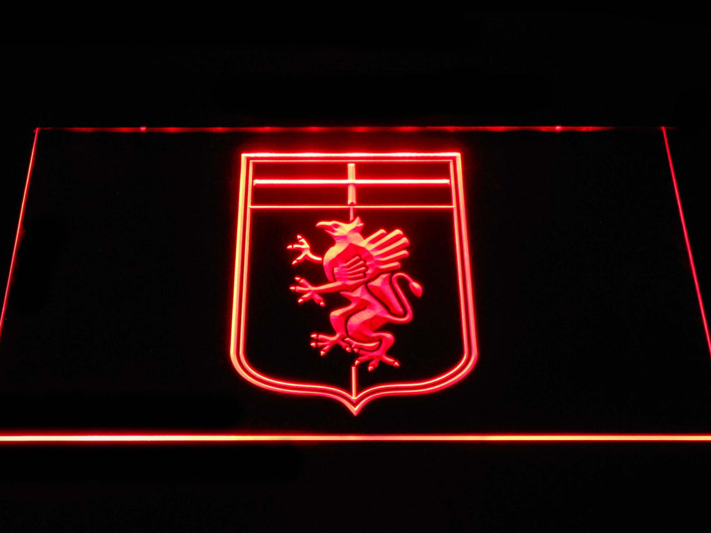 Genoa C.F.C. LED Sign - Red - TheLedHeroes