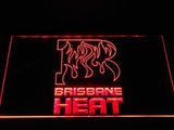 Brisbane Heat LED Neon Sign Electrical - Red - TheLedHeroes