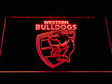 Western Bulldogs LED Neon Sign USB - Red - TheLedHeroes