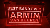 Armin Van Buuren Best Band Ever LED Neon Sign Electrical - Red - TheLedHeroes