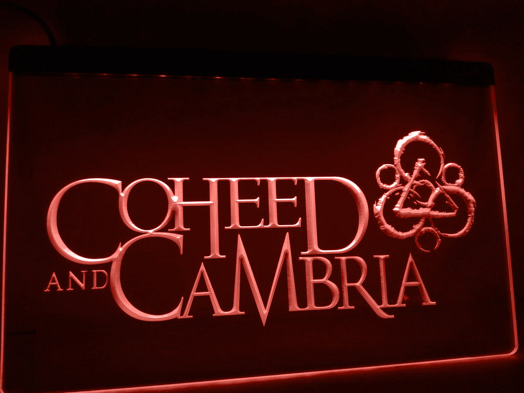 FREE Coheed Cambria LED Sign - Red - TheLedHeroes