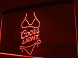 FREE Coors Light Bikini LED Sign - Red - TheLedHeroes