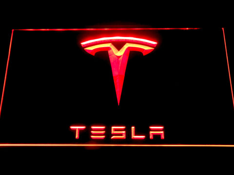 Tesla LED Sign - Red - TheLedHeroes