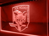 Metal Gear Solid Wolf LED Neon Sign Electrical - Red - TheLedHeroes
