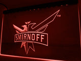 FREE Smirnoff Vodka Wine Beer Bar LED Sign - Red - TheLedHeroes