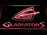 FREE Cleveland Gladiators LED Sign - Red - TheLedHeroes