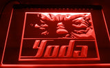 Star Wars Yoda LED Neon Sign Electrical - Red - TheLedHeroes