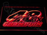 Jimmie Johnson LED Neon Sign USB - Red - TheLedHeroes