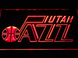 Utah Jazz 2 LED Neon Sign USB - Red - TheLedHeroes