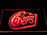 Sydney Sixers LED Neon Sign USB - Red - TheLedHeroes