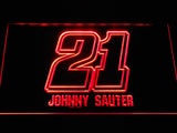 FREE Johnny Sauter LED Sign - Red - TheLedHeroes