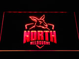 North Melbourne Football Club LED Neon Sign USB - Red - TheLedHeroes