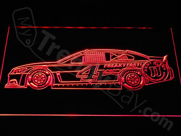 Kevin Harvick LED Neon Sign Electrical - Red - TheLedHeroes