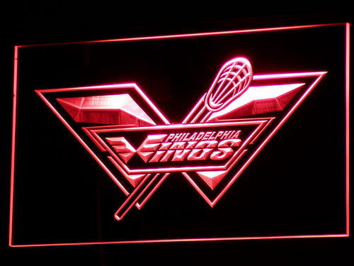 FREE Philadelphia Wings LED Sign - Red - TheLedHeroes