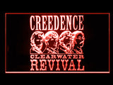 FREE Creedence Clearwater Revival LED Sign - Red - TheLedHeroes