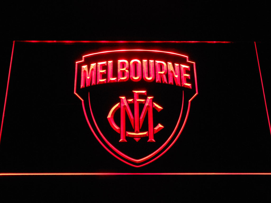 Melbourne Football Club LED Neon Sign USB - Red - TheLedHeroes