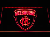 Melbourne Football Club LED Neon Sign USB - Red - TheLedHeroes