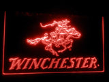 Winchester Firearms Gun Logo LED Neon Sign Electrical - Red - TheLedHeroes