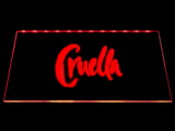 Cruella LED Neon Sign Electrical - Red - TheLedHeroes