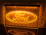 Ford LED Neon Sign Electrical - Yellow - TheLedHeroes
