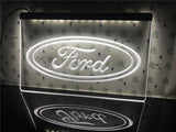 Ford LED Neon Sign Electrical - White - TheLedHeroes