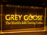 FREE Grey Goose Vodka LED Sign - Yellow - TheLedHeroes