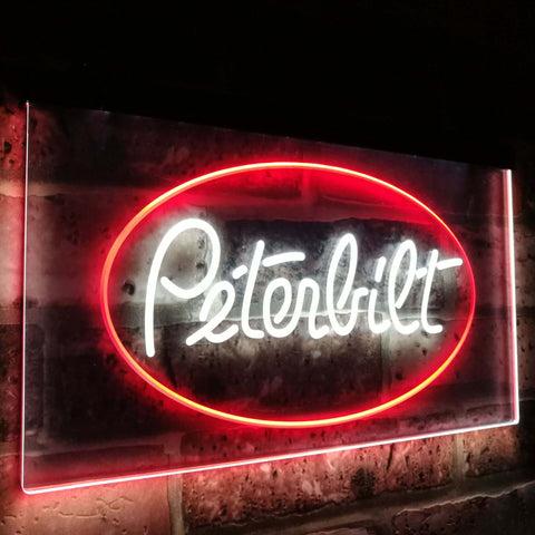 Peterbilt Dual Color Led Sign - Normal Size (12x8.5in) - TheLedHeroes