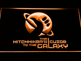 The Hitchhiker's Guide To The Galaxy (2) LED Neon Sign USB - Orange - TheLedHeroes