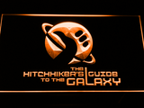 FREE The Hitchhiker's Guide To The Galaxy (2) LED Sign - Orange - TheLedHeroes