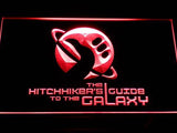 The Hitchhiker's Guide To The Galaxy (2) LED Neon Sign Electrical - Red - TheLedHeroes
