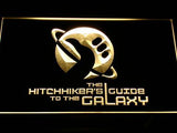 The Hitchhiker's Guide To The Galaxy (2) LED Neon Sign Electrical - Yellow - TheLedHeroes