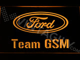 FREE Ford Team GSM LED Sign - Orange - TheLedHeroes