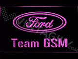 Ford Team GSM LED Neon Sign Electrical - Purple - TheLedHeroes