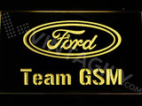 FREE Ford Team GSM LED Sign - Yellow - TheLedHeroes