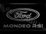 Ford Mondeo RSI LED Neon Sign Electrical - White - TheLedHeroes
