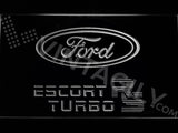 Ford Escort RS Turbo LED Sign - White - TheLedHeroes