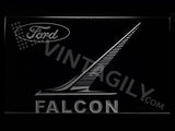 Ford Falcon LED Neon Sign USB - White - TheLedHeroes