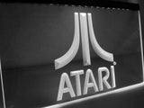 Atari Game PC Logo Gift Display LED Neon Sign USB - White - TheLedHeroes