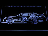 Justin Allgaier 2 LED Neon Sign Electrical - White - TheLedHeroes